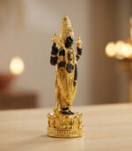 24K Gold Plated Tirupati Balaji Idol | Lord Venkateswara Murti