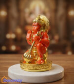 Sinduri Hanuman Ji Idol | 24K Gold Plated Devotional Murti