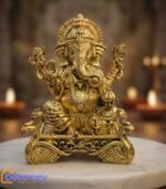 Brass Antique Ganpati Murti