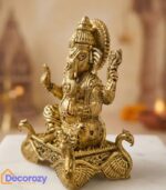 Brass Antique Ganpati Murti
