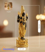 24K Gold Plated Tirupati Balaji Idol | Lord Venkateswara Murti