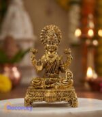 Maa Lakshmi Idol Padmasana Murti (6.8 cm)