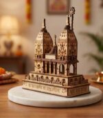 Shri Kashi Vishwanath Temple 3D Replica Wooden Model