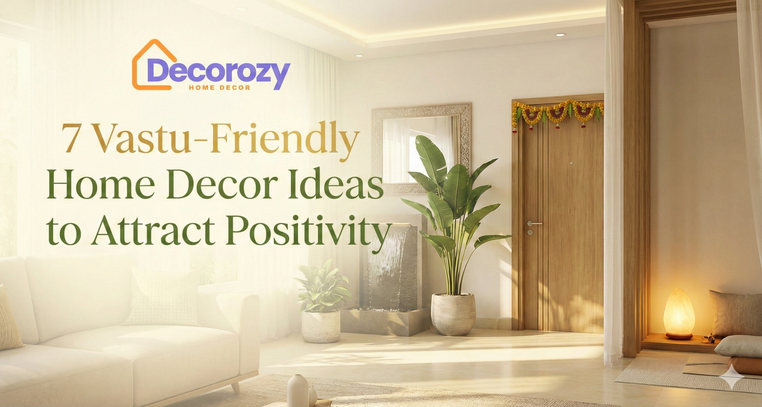 7 Vastu-Friendly Home Decor Ideas to Attract Positivity
