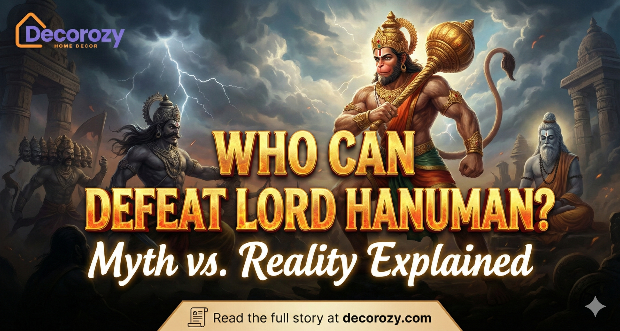 Who Can Defeat Lord Hanuman? Myth vs. Reality Explained