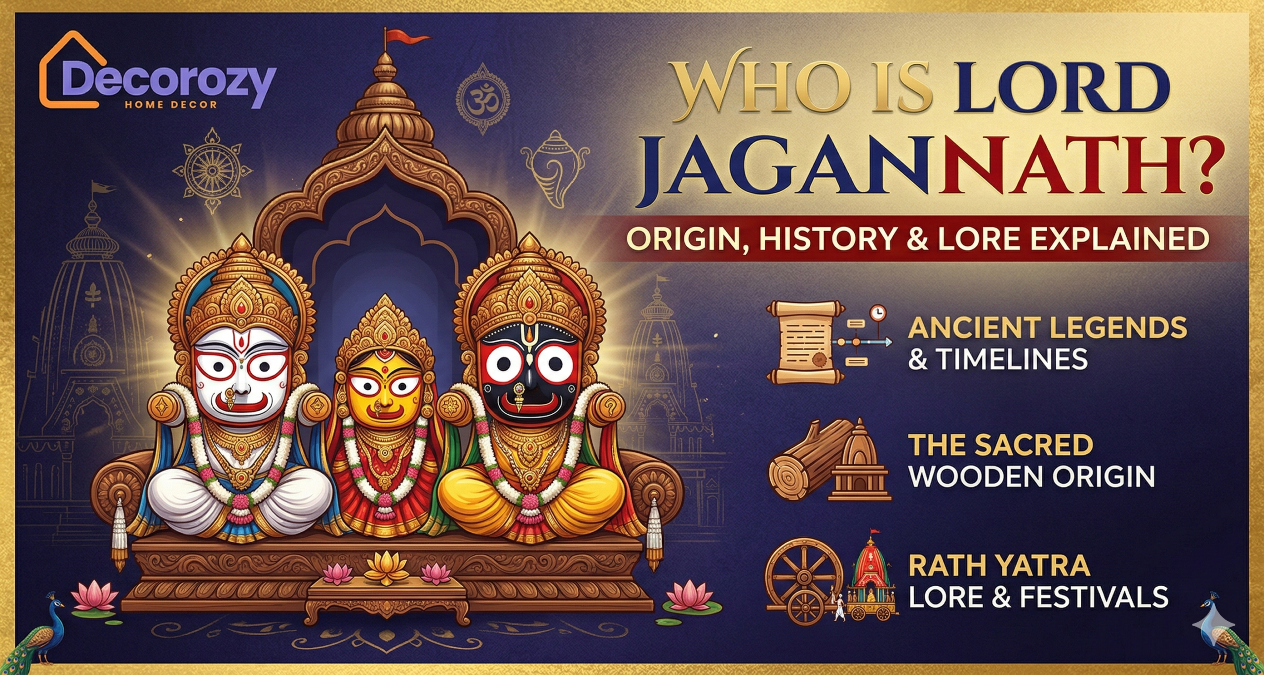 Who is Lord Jagannath? Origin, History & Lore Explained