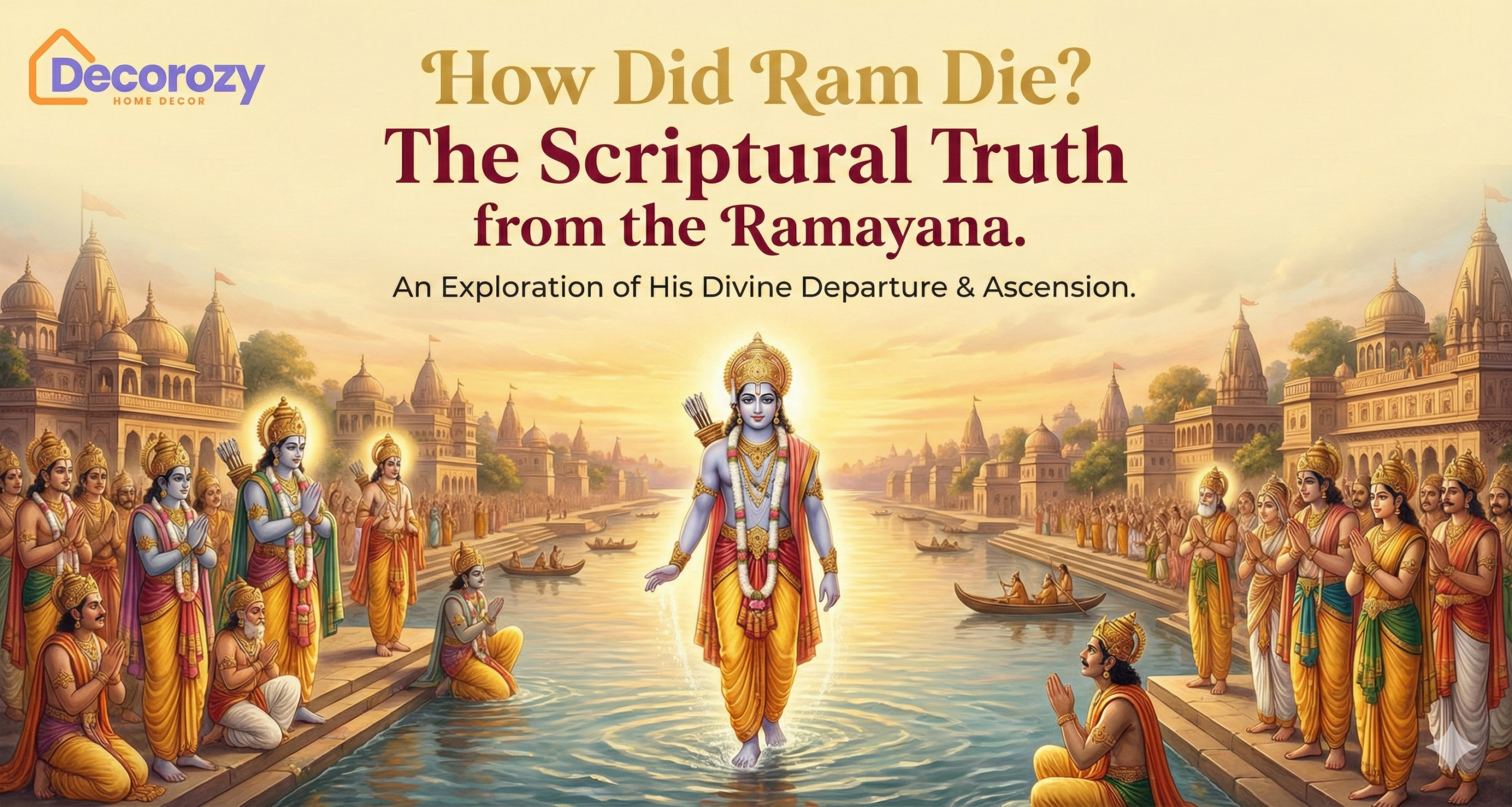 How Did Ram Die? The Scriptural Truth from the Ramayana