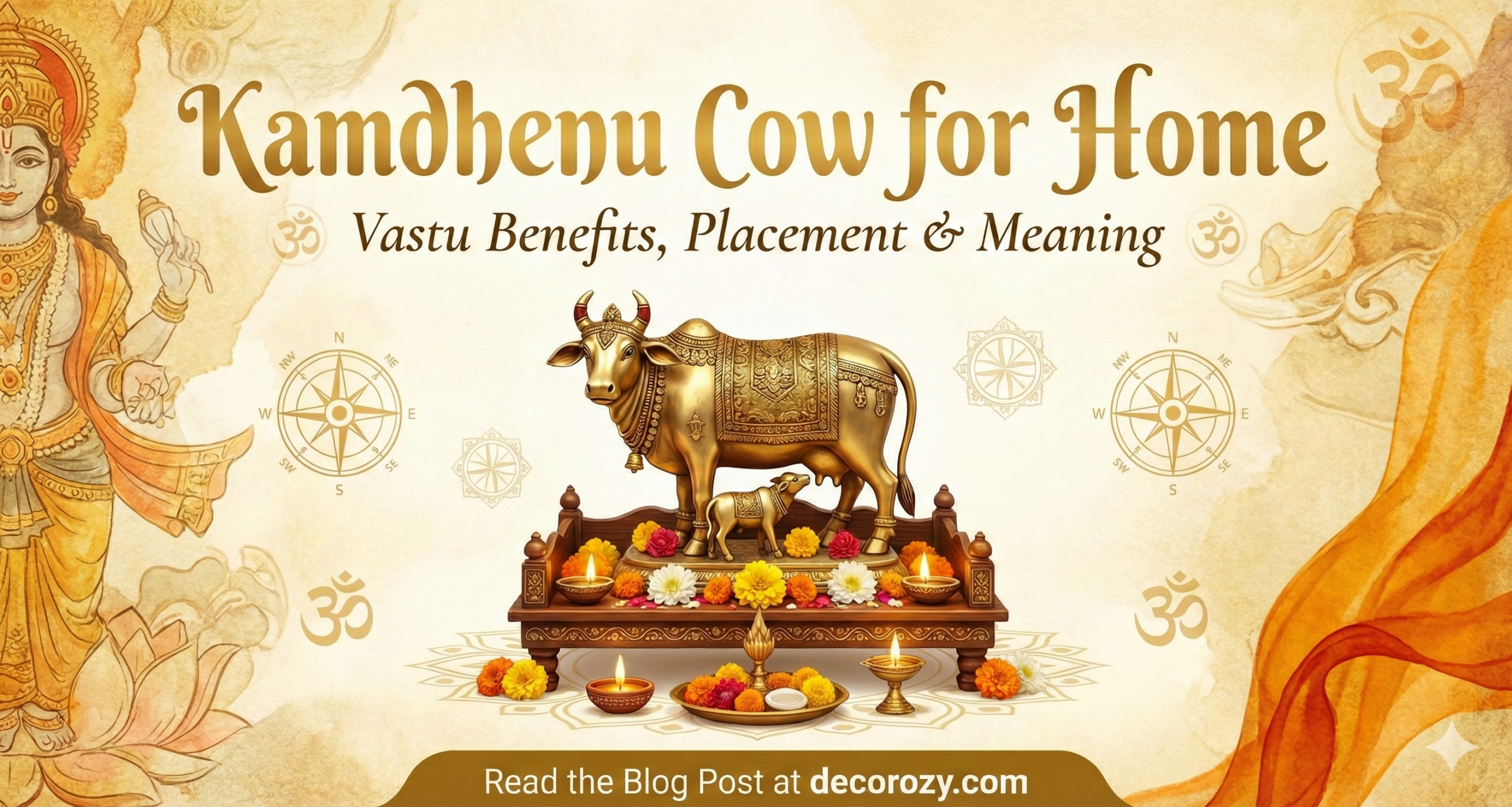 Kamdhenu Cow for Home: Vastu Benefits, Placement & Meaning