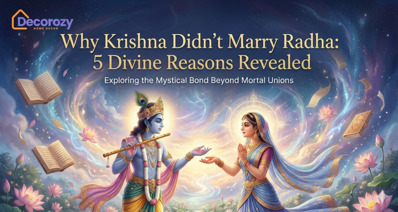 Why Krishna Didn't Marry Radha: 5 Divine Reasons Revealed