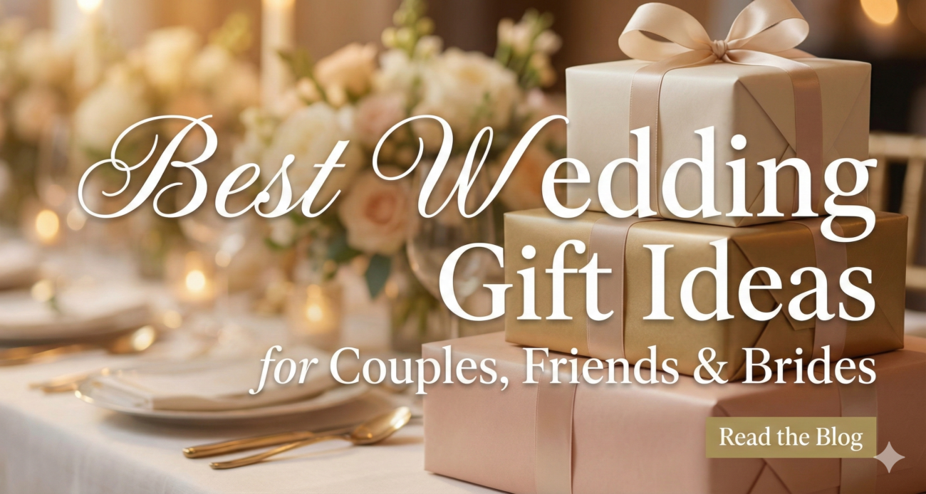 Best Wedding Gift Ideas for Couples, Friends & Brides