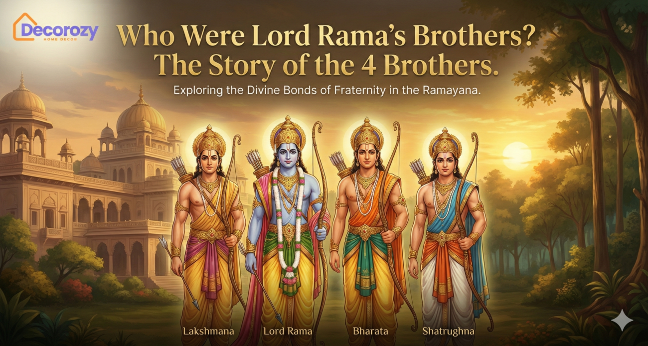 Who Were Lord Rama's Brothers? The Story of the 4 Brothers