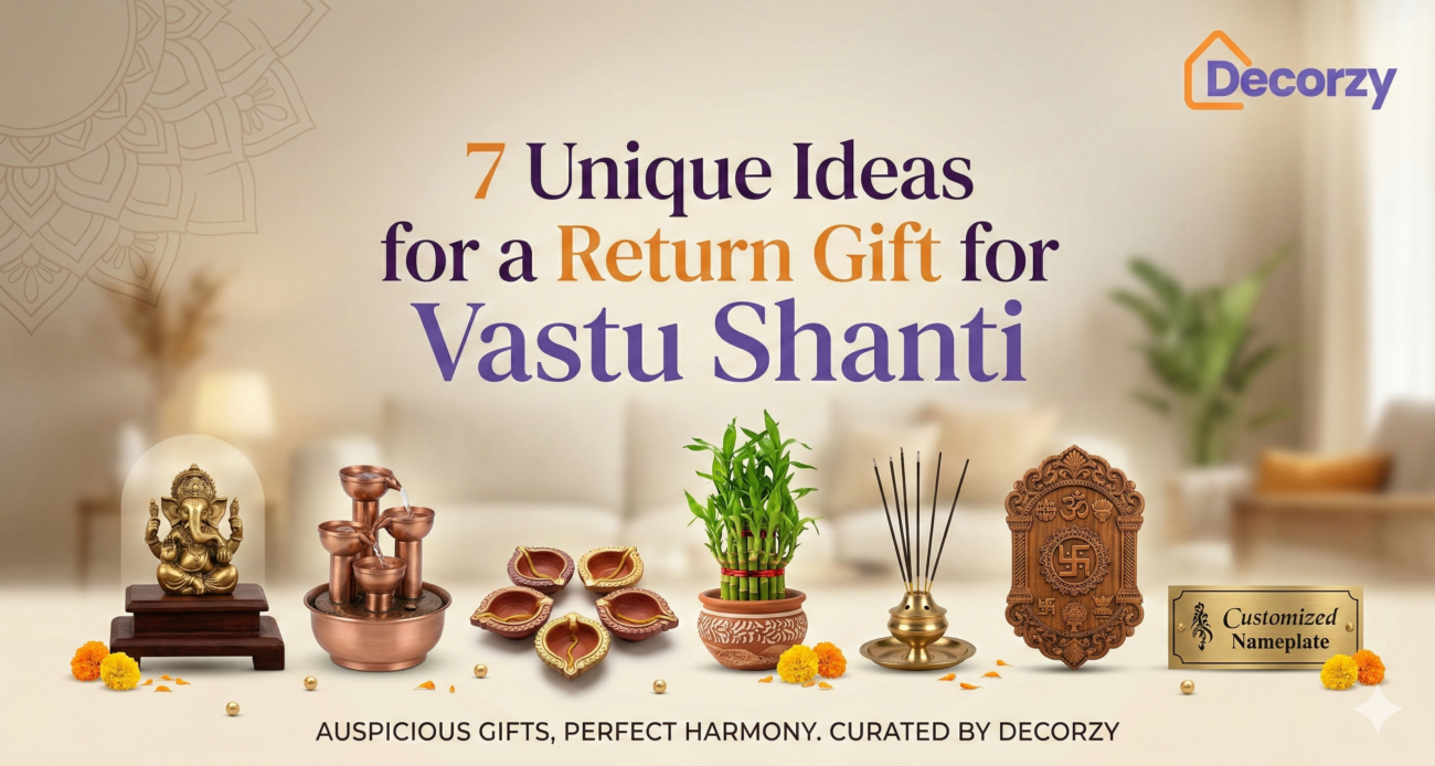 7 Unique Ideas for a Return Gift for Vastu Shanti