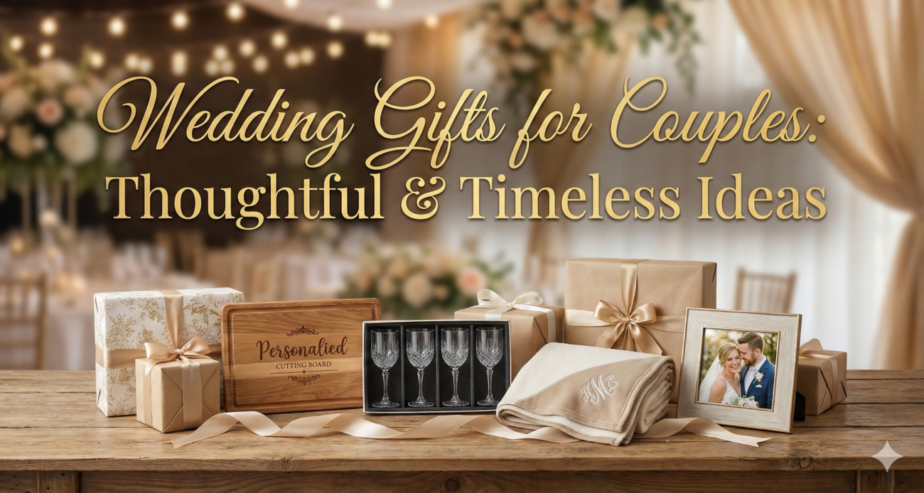 Wedding Gifts for Couples: Thoughtful & Timeless Ideas