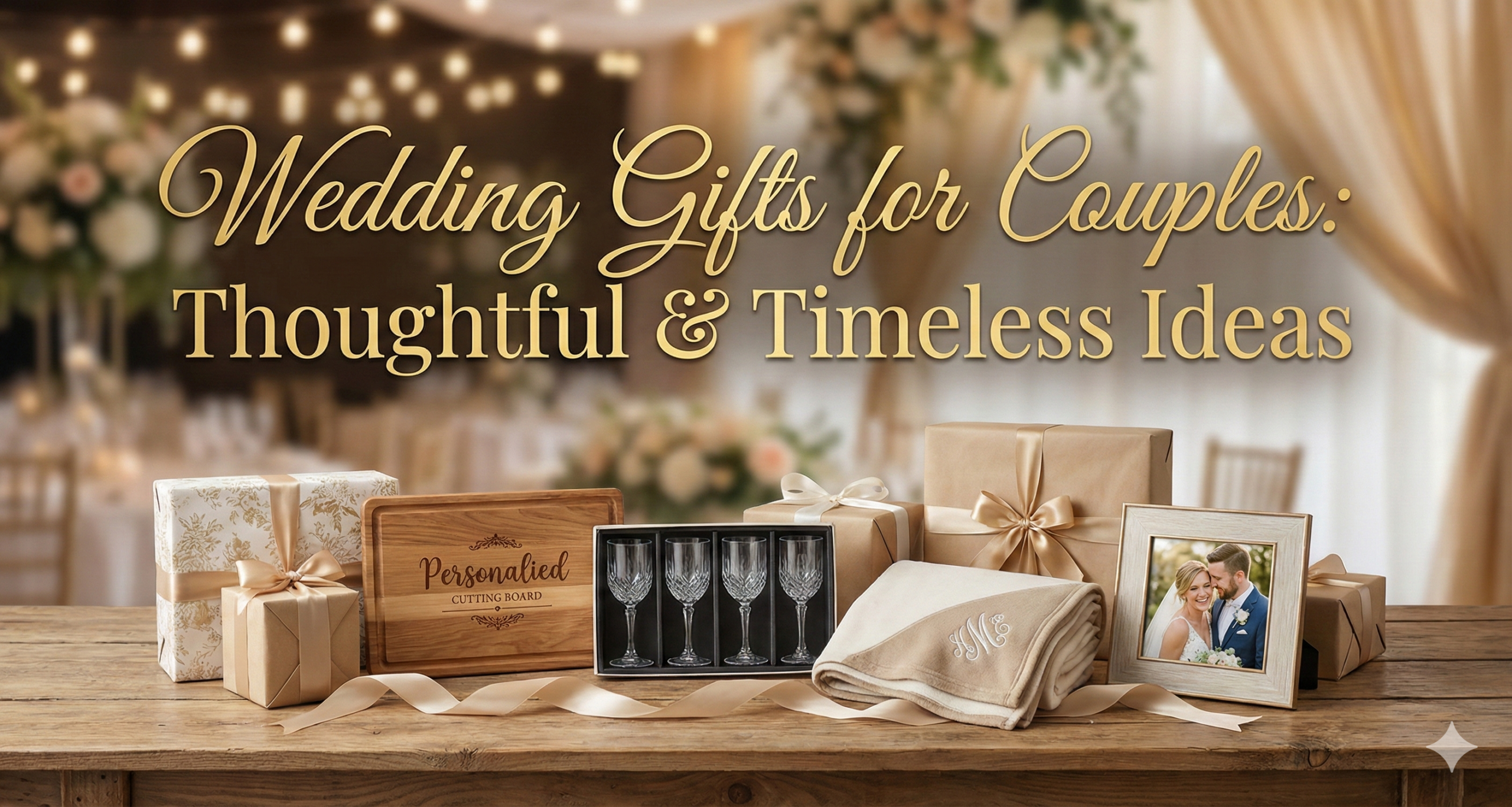 Wedding Gifts for Couples: Thoughtful & Timeless Ideas