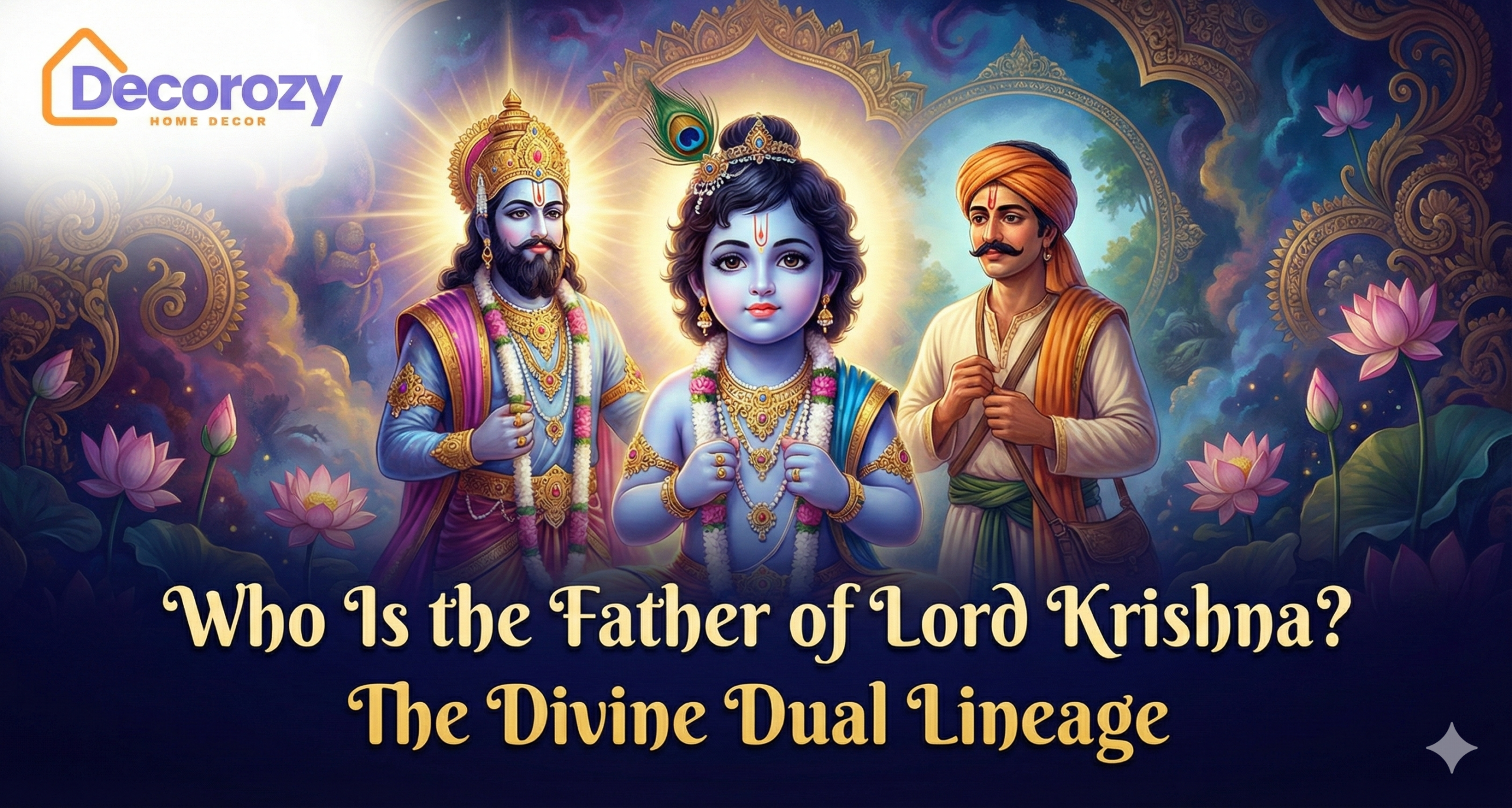 Who Is the Father of Lord Krishna? The Divine Dual Lineage