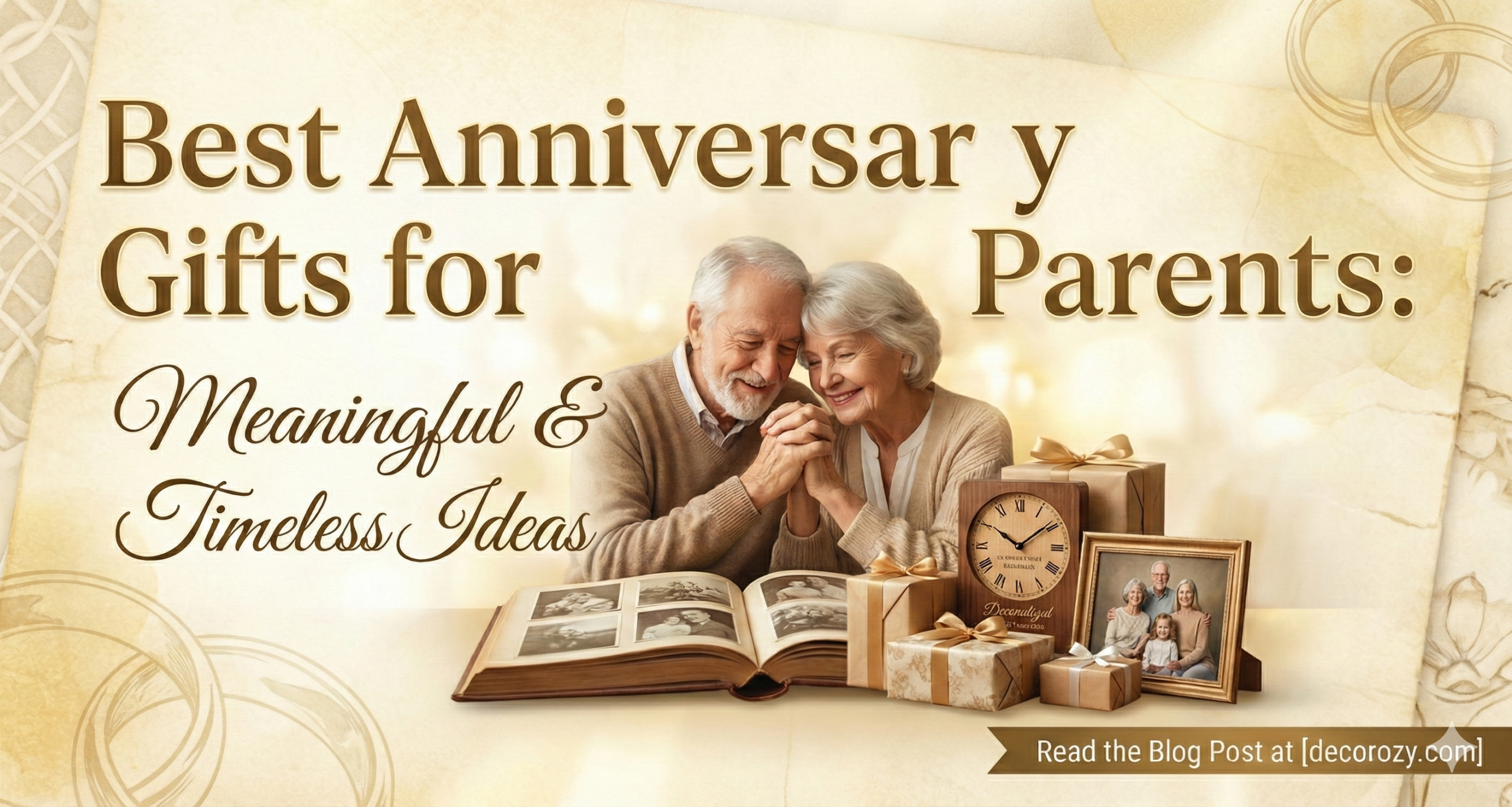 Best Anniversary Gifts for Parents: Meaningful & Timeless Ideas
