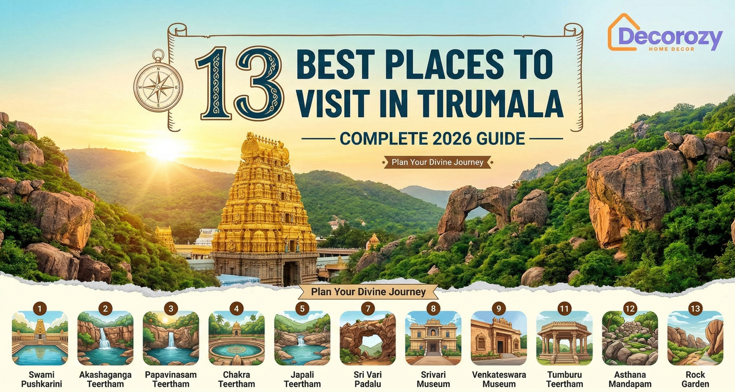 13 Best Places to Visit in Tirumala: Complete 2026 Guide