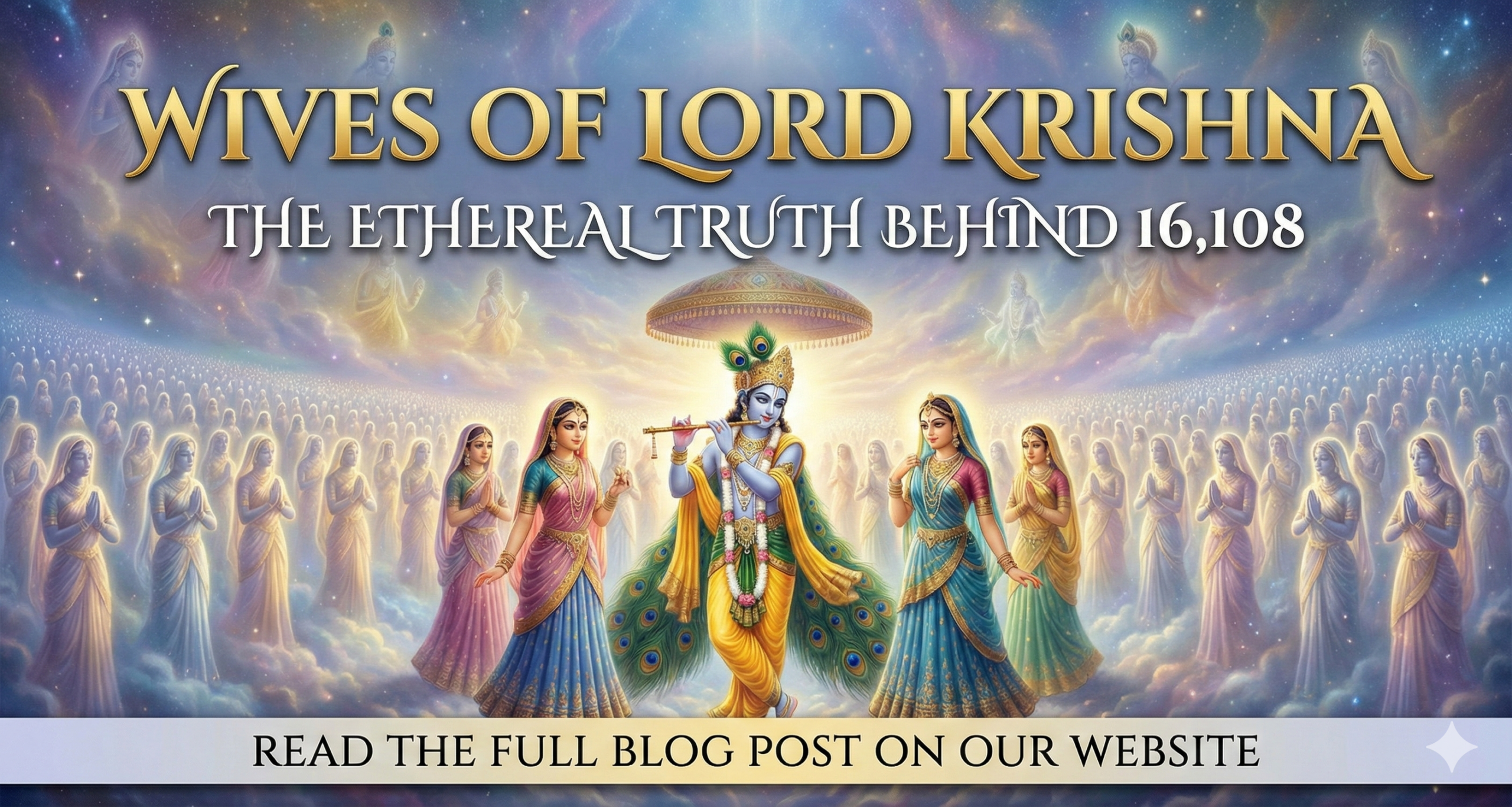 Wives of Lord Krishna: The Ethereal Truth Behind 16,108