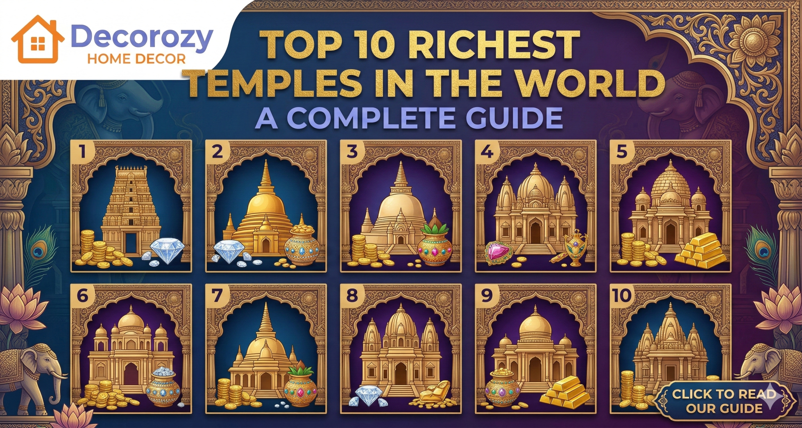 Top 10 Richest Temples in the World: A Complete Guide