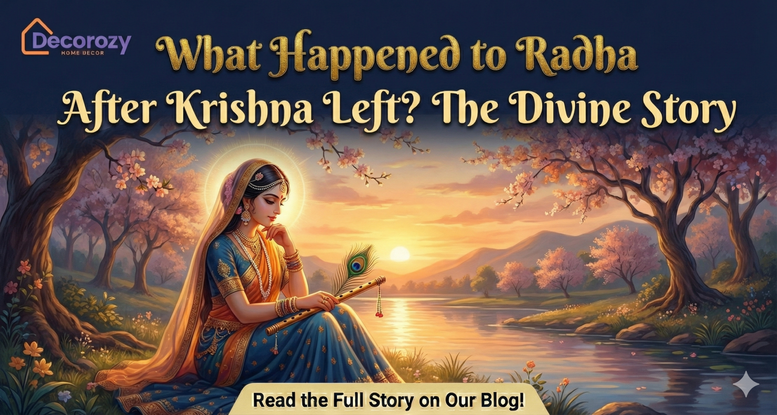 What Happened to Radha After Krishna Left? The Divine Story