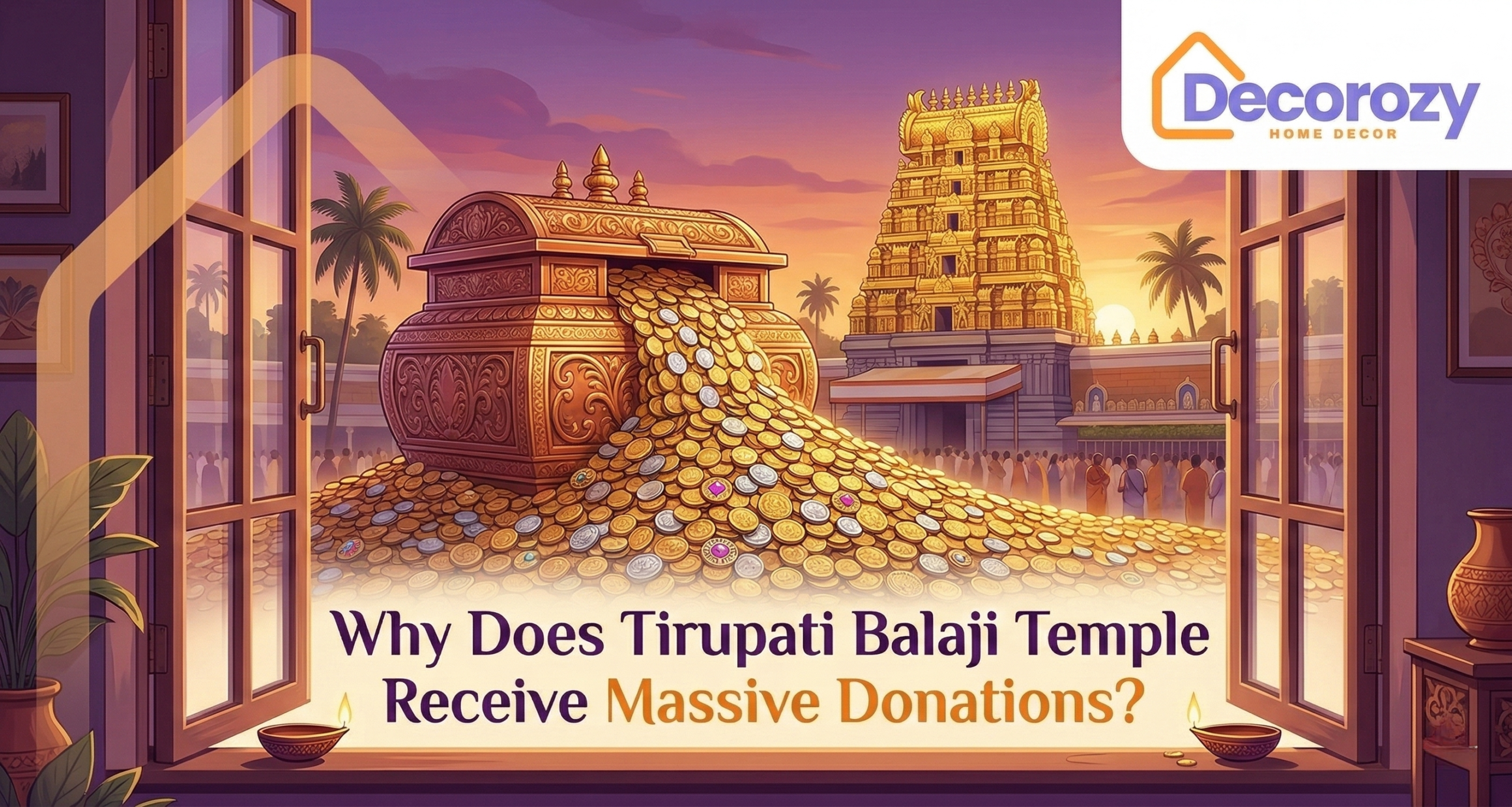 Why Does Tirupati Balaji Temple Receive Massive Donations?