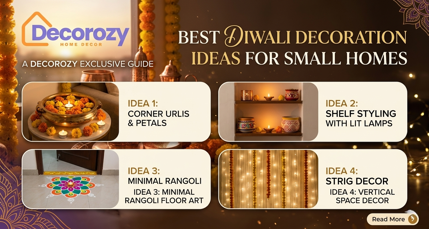 Best Diwali Decoration Ideas For Small Homes