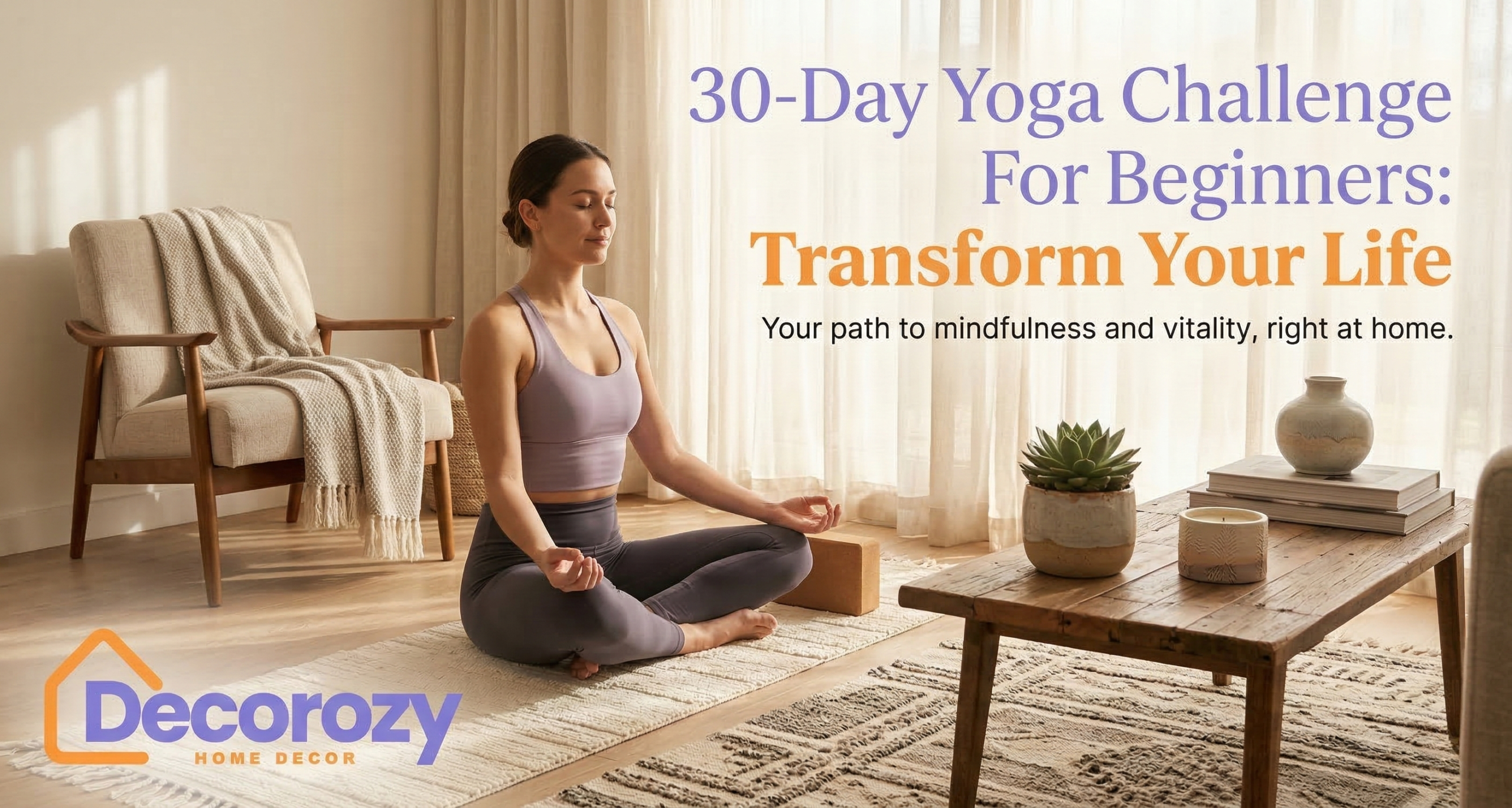 30-Day Yoga Challenge For Beginners: Transform Your Life