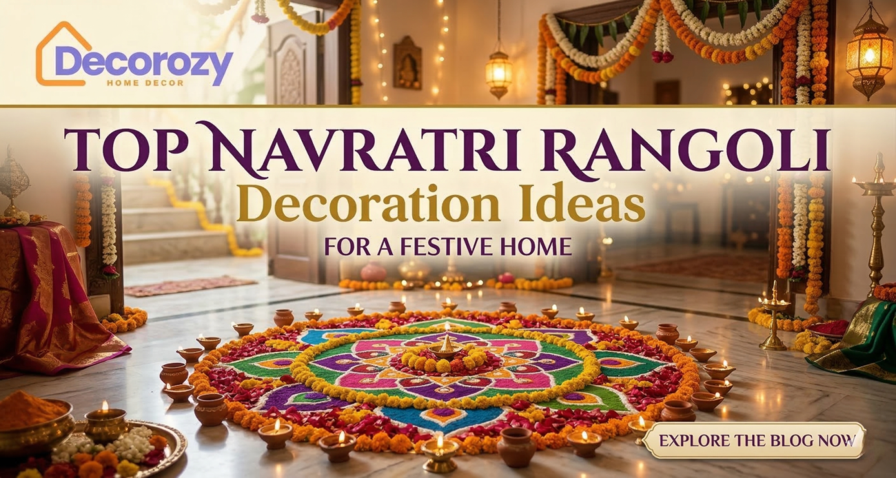 Top Navratri Rangoli Decoration Ideas for a Festive Home