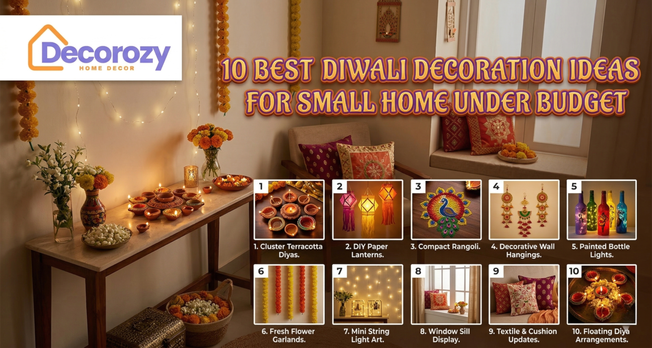 10 Best Diwali Decoration Ideas For Small Home Under Budget