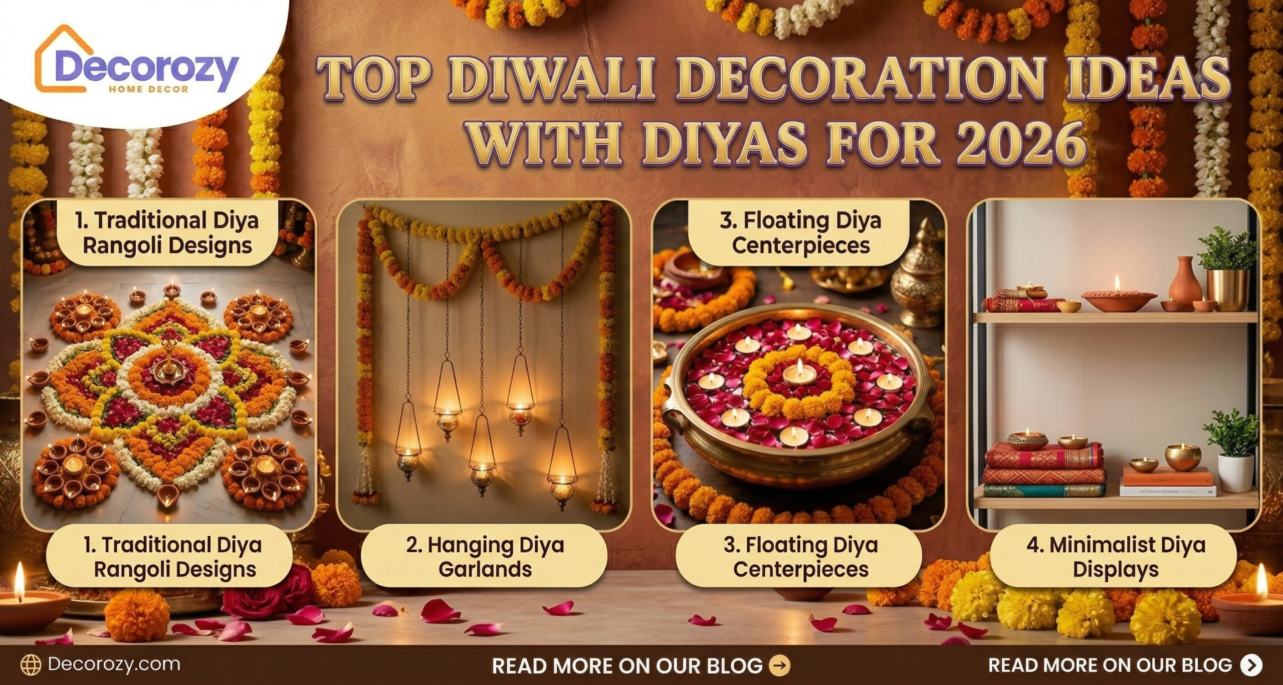 Top Diwali Decoration Ideas with Diyas for 2026