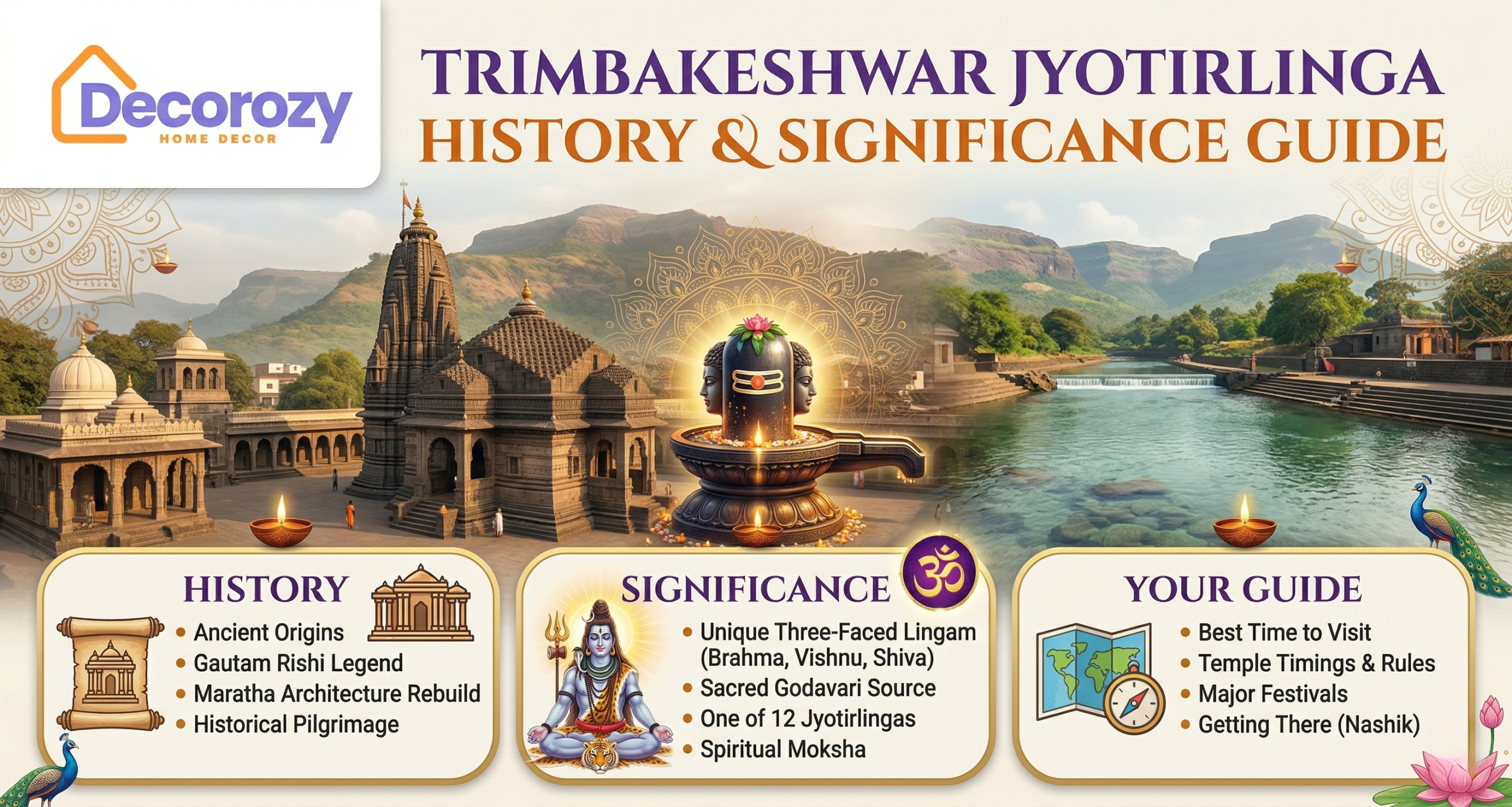 Trimbakeshwar Jyotirlinga History and Significance Guide