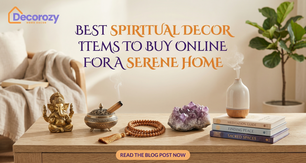 Best Spiritual Decor Items to Buy Online for a Serene Home