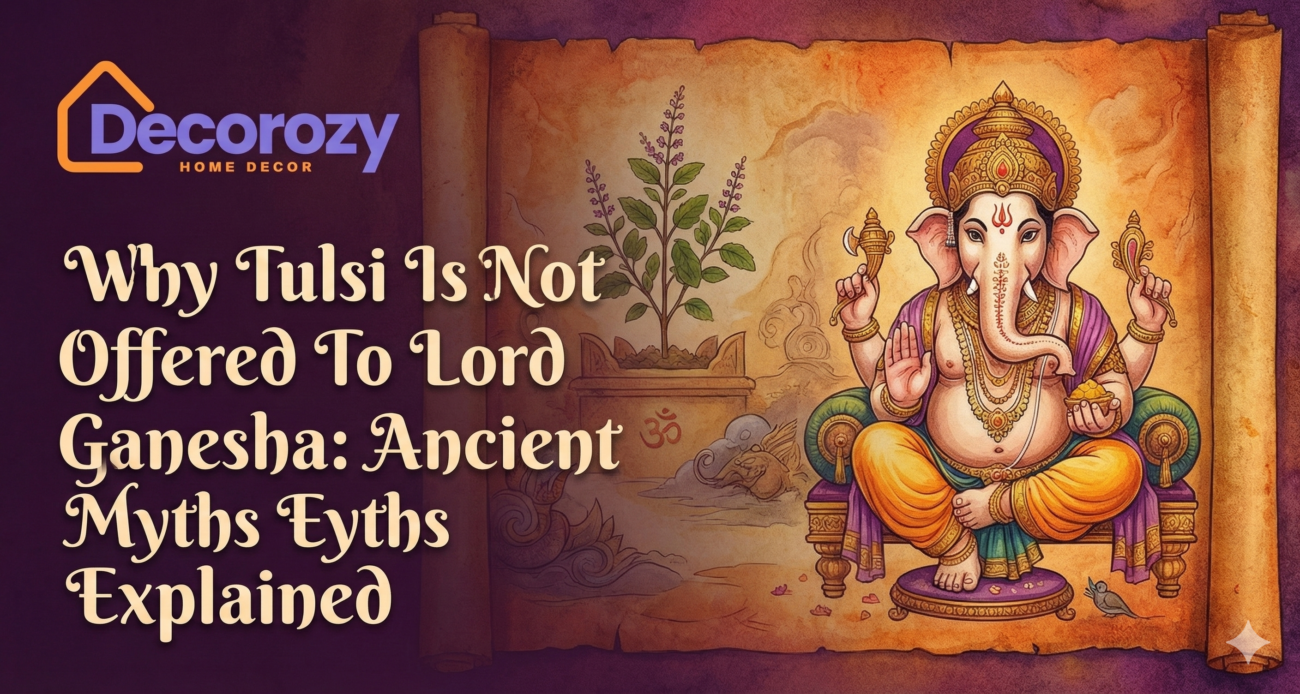 Why Tulsi Is Not Offered To Lord Ganesha: Ancient Myths Explained