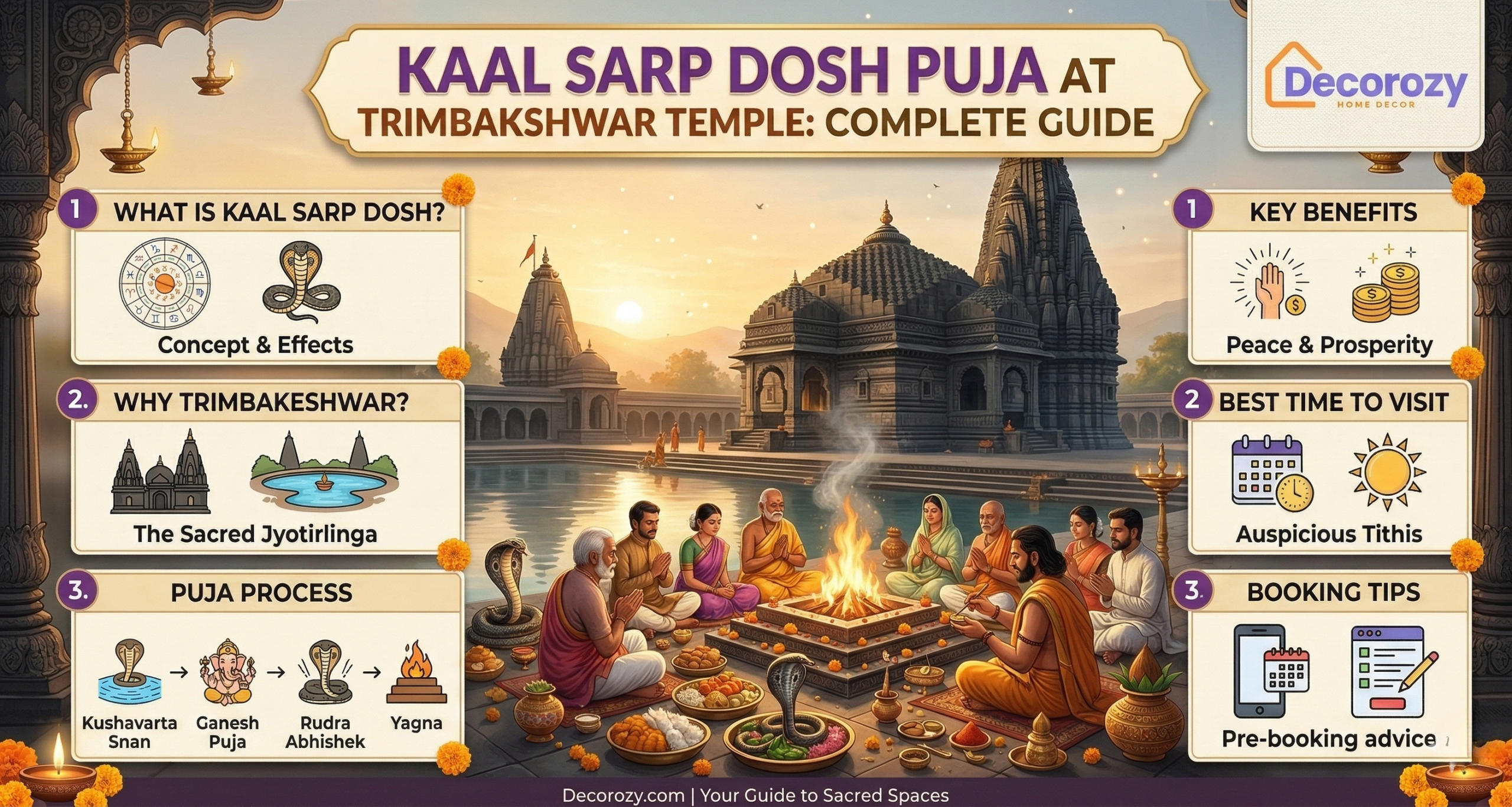Kaal Sarp Dosh Puja at Trimbakeshwar Temple: Complete Guide