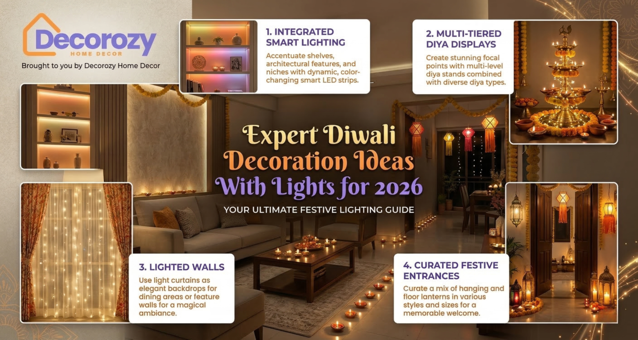Expert Diwali Decoration Ideas With Lights for 2026