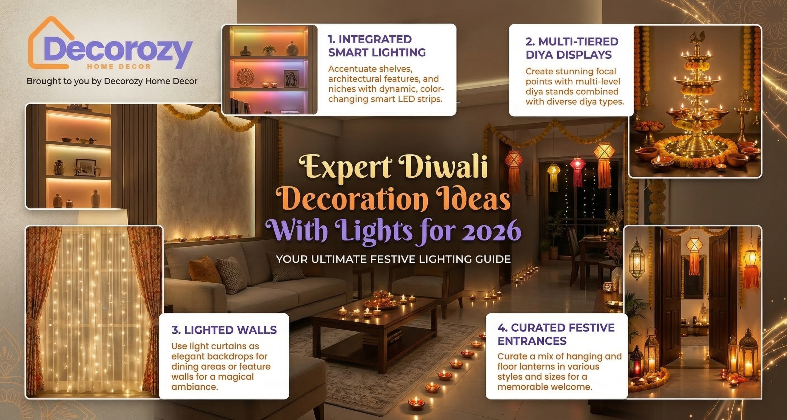 Expert Diwali Decoration Ideas With Lights for 2026