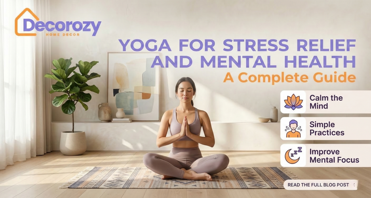 Yoga for Stress Relief and Mental Health: A Complete Guide
