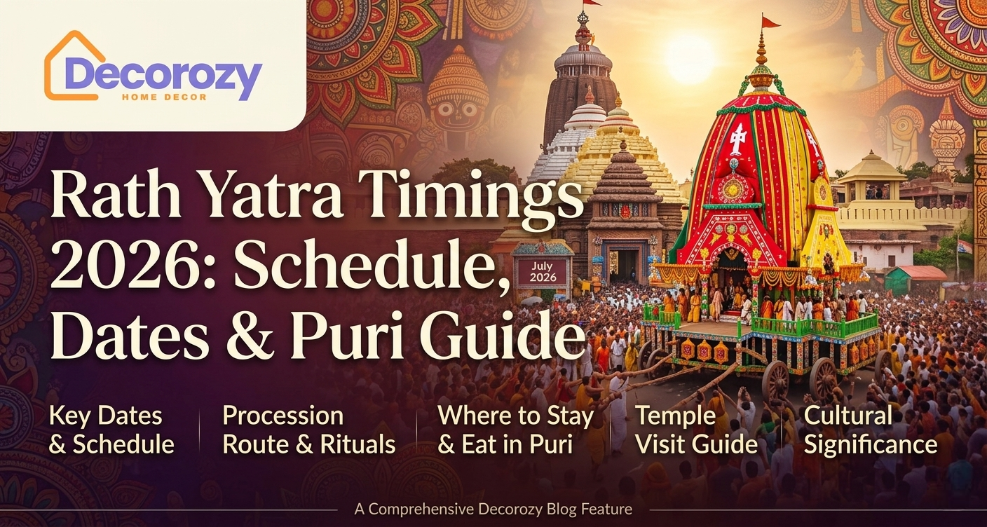 Rath Yatra Timings 2026: Schedule, Dates & Puri Guide