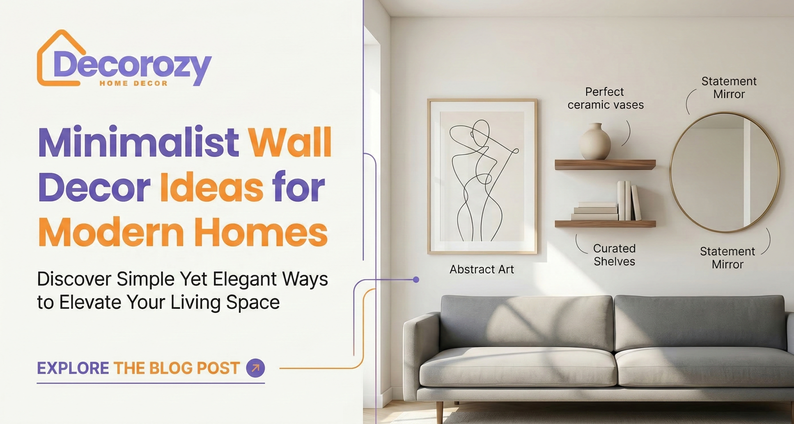 Minimalist Wall Decor Ideas for Modern Homes