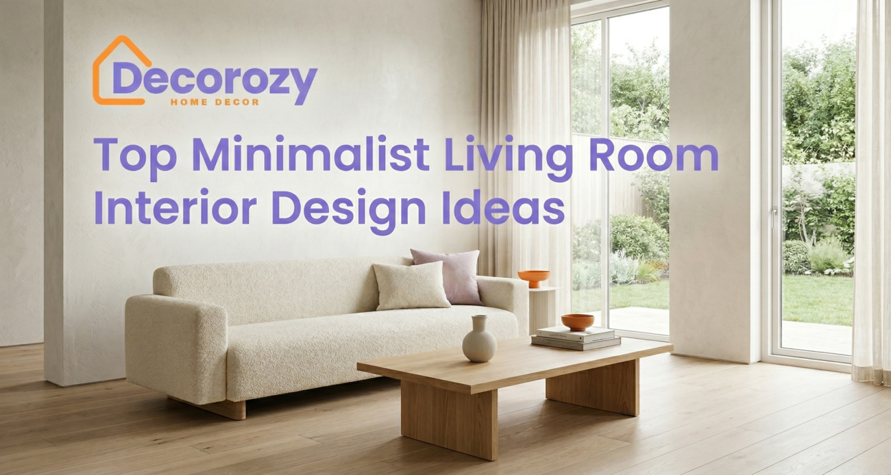 Top Minimalist Living Room Interior Design Ideas