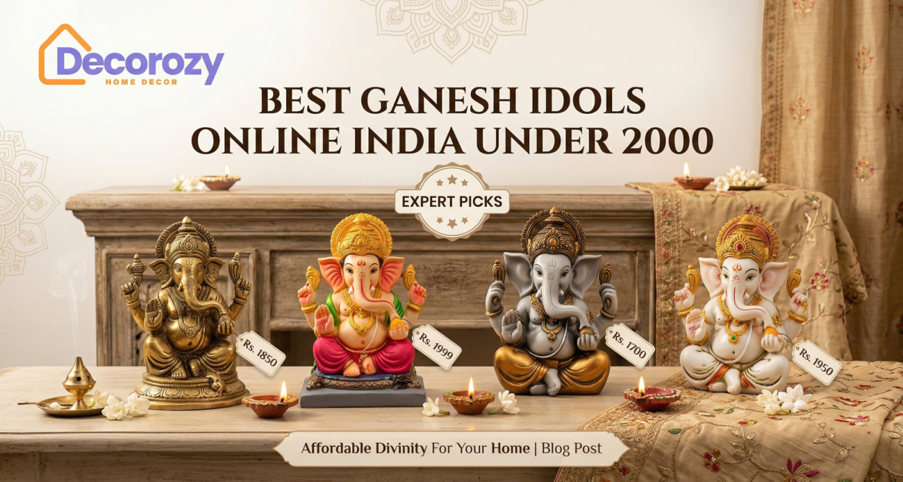 Best Ganesh Idols Online India Under 2000 | Expert Picks