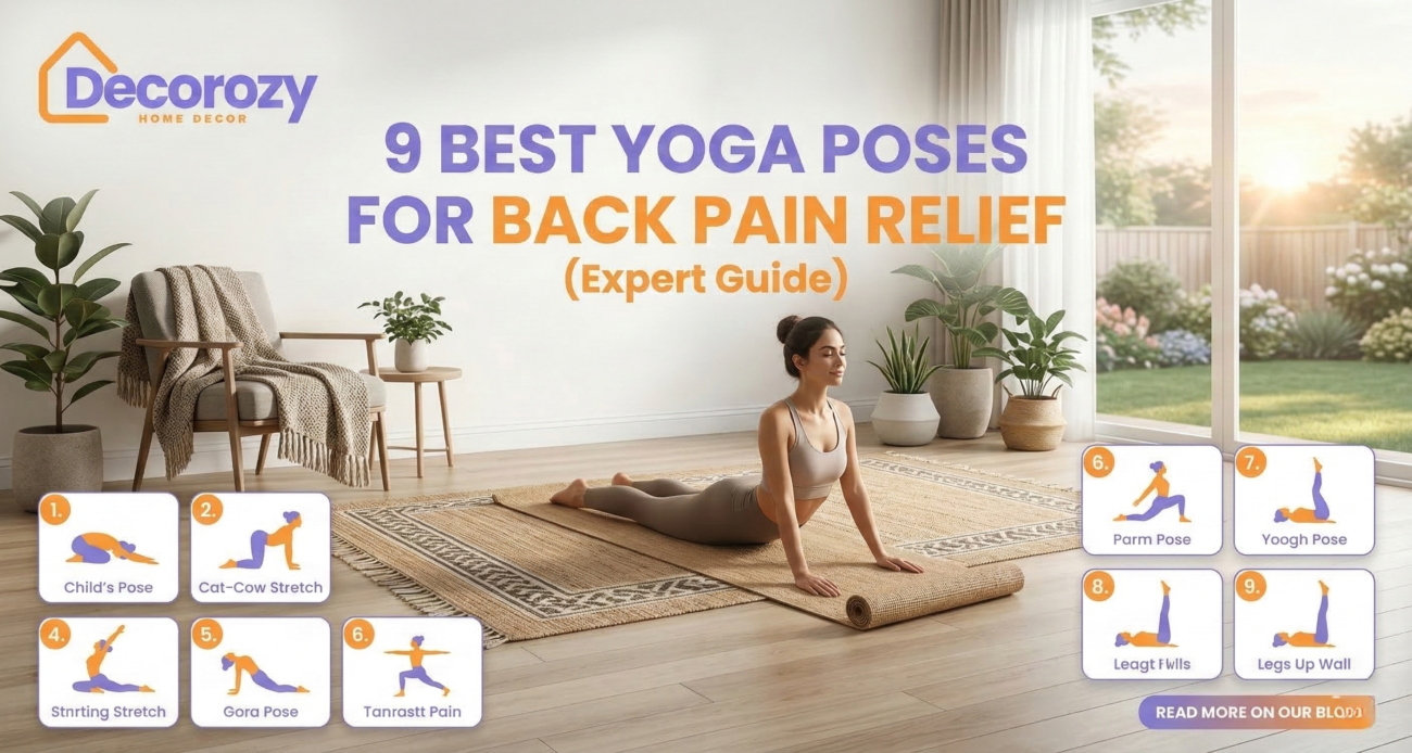 9 Best Yoga Poses for Back Pain Relief (Expert Guide)