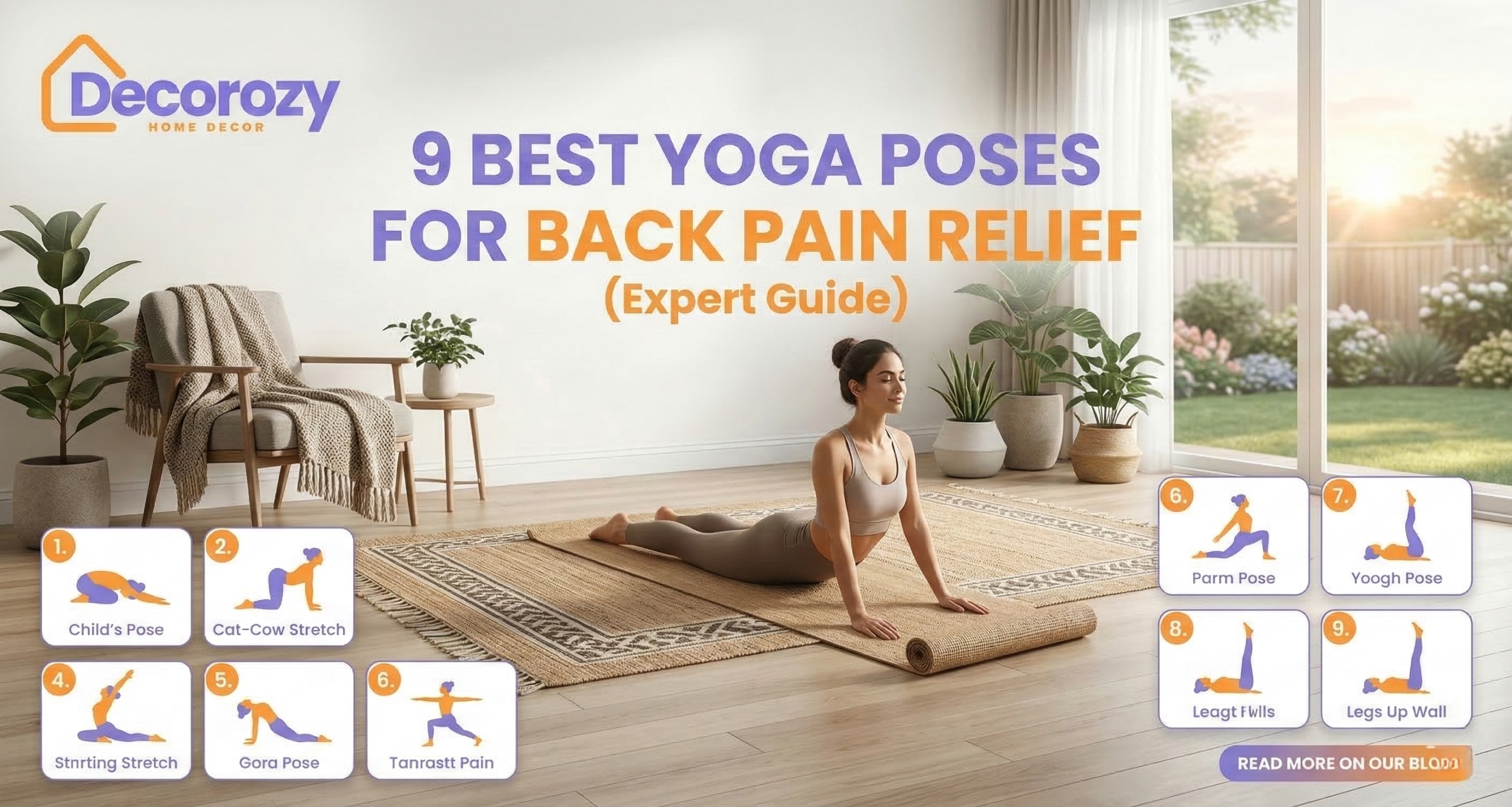 9 Best Yoga Poses for Back Pain Relief (Expert Guide)