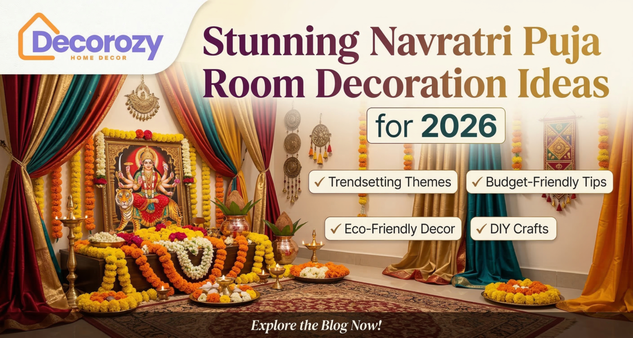 Stunning Navratri Puja Room Decoration Ideas for 2026