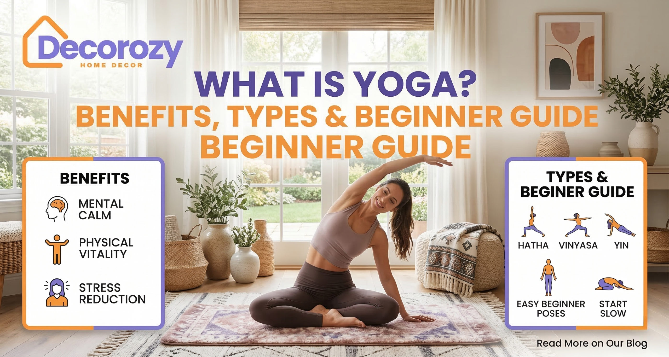 What is Yoga? Benefits, Types & Beginner Guide