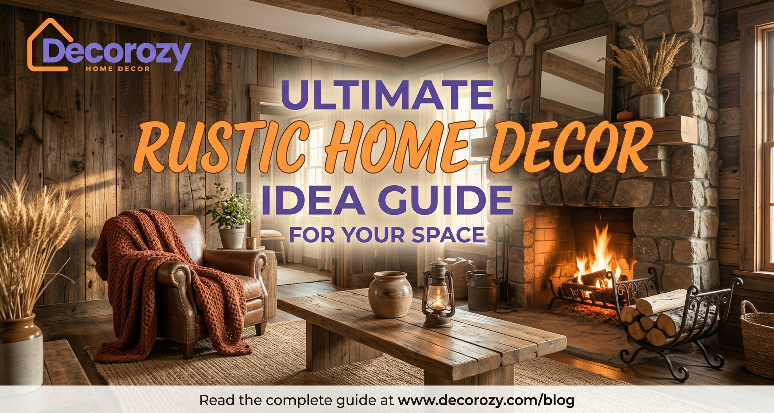 Ultimate Rustic Home Decor Idea Guide for Your Space