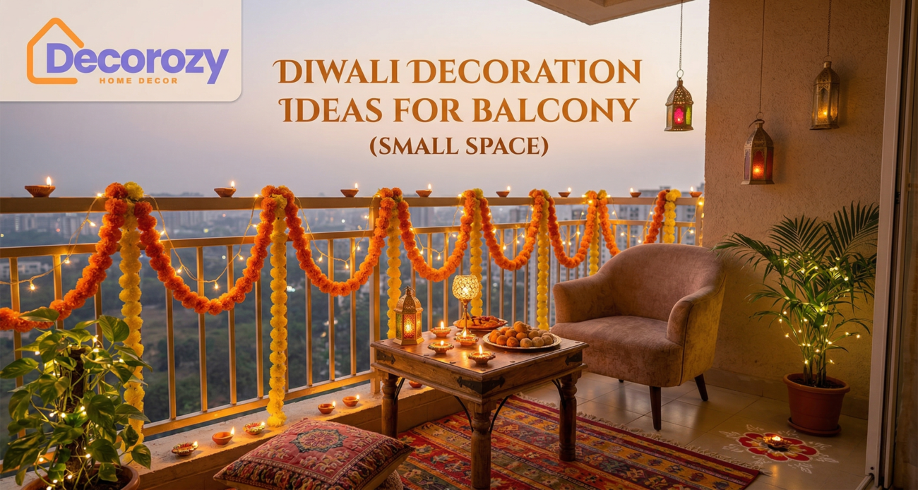 Diwali Decoration Ideas For Balcony Small Space