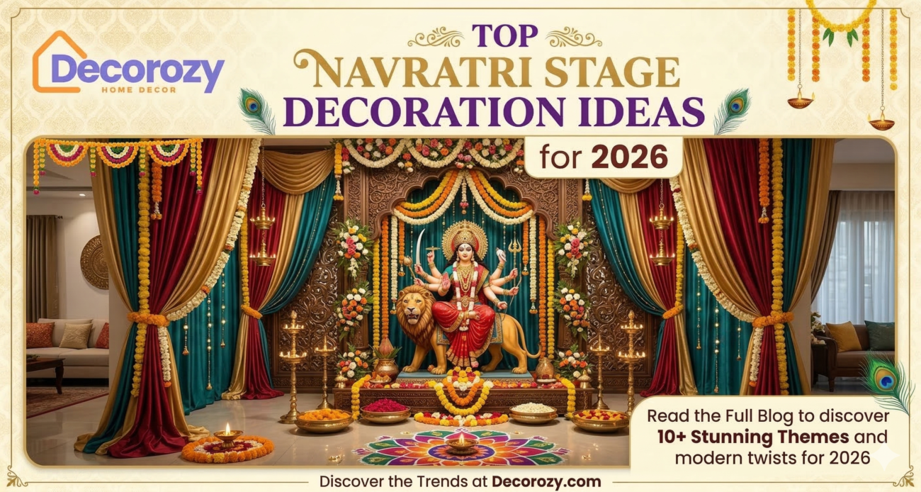 Top Navratri Stage Decoration Ideas for 2026