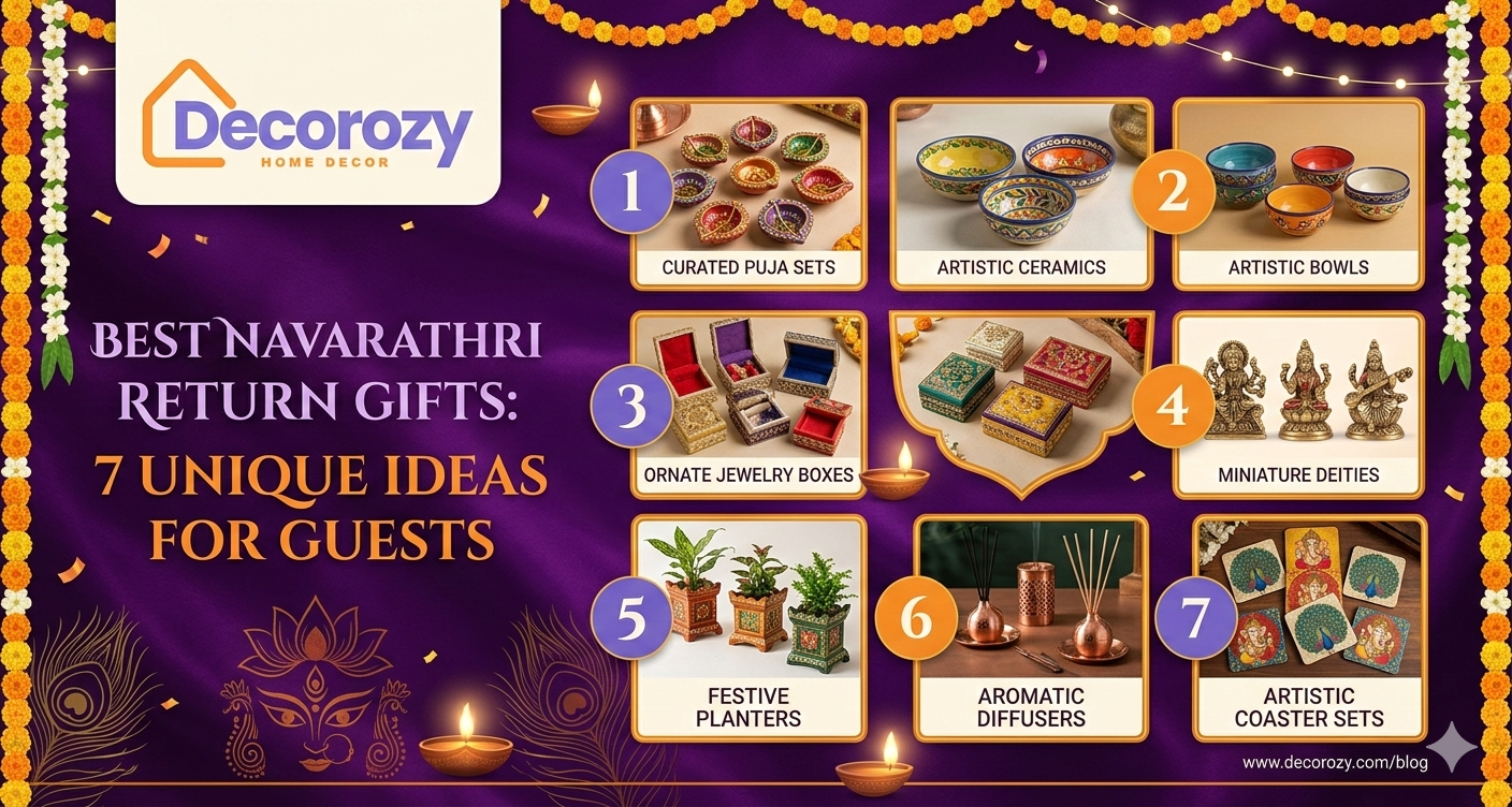 Best Navarathri Return Gifts: 7 Unique Ideas for Guests