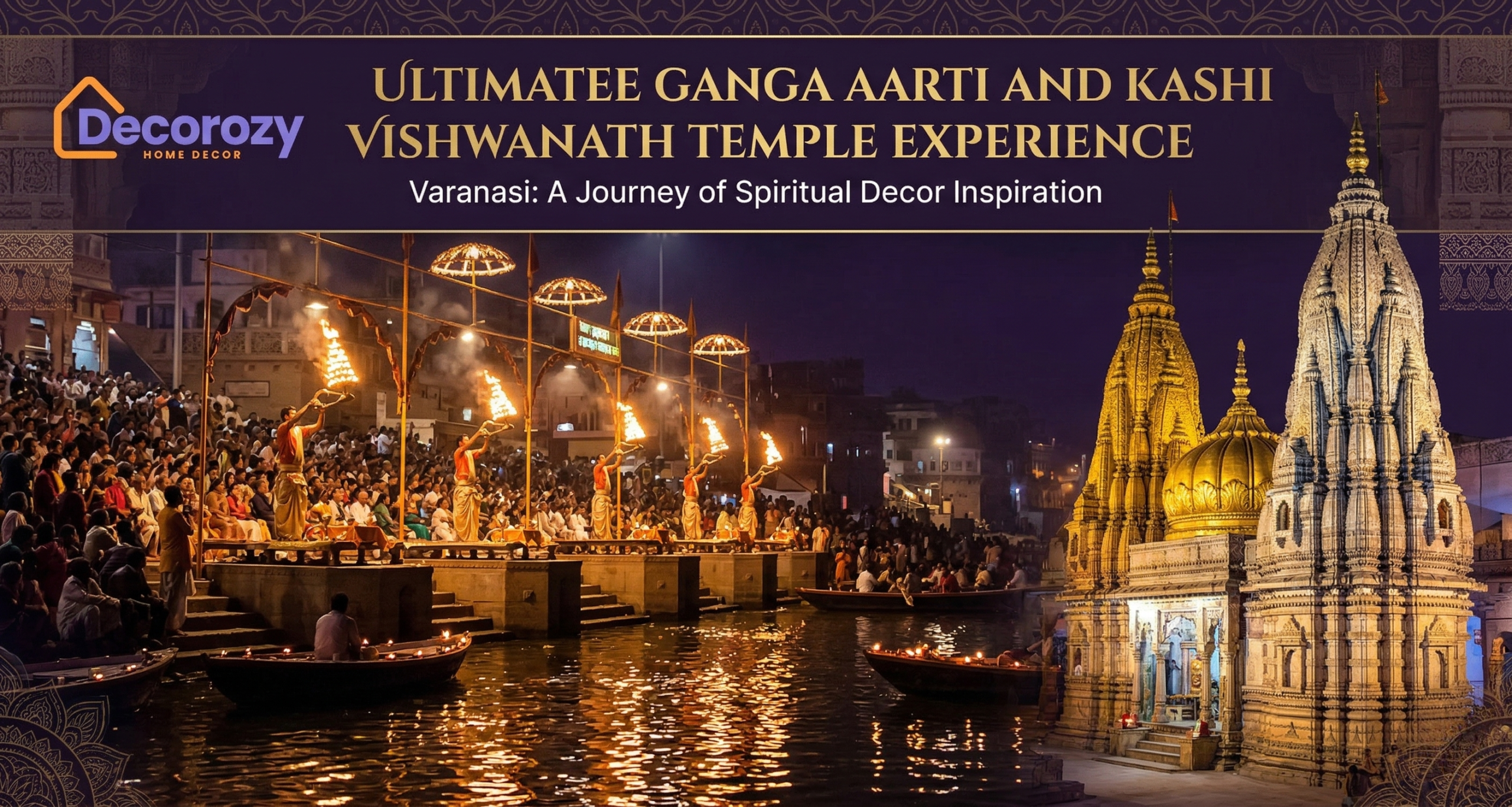 Ultimate Ganga Aarti and Kashi Vishwanath Temple Experience